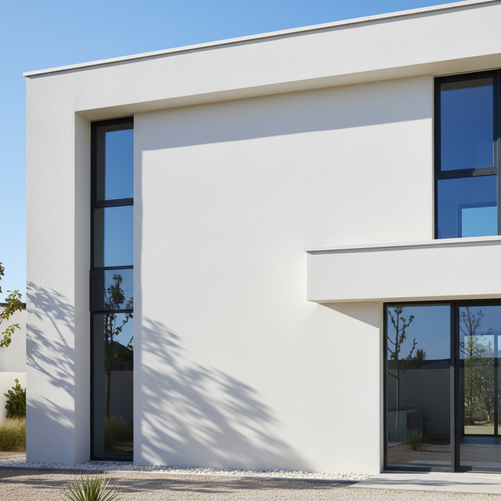 Moderne WDVS-Fassade